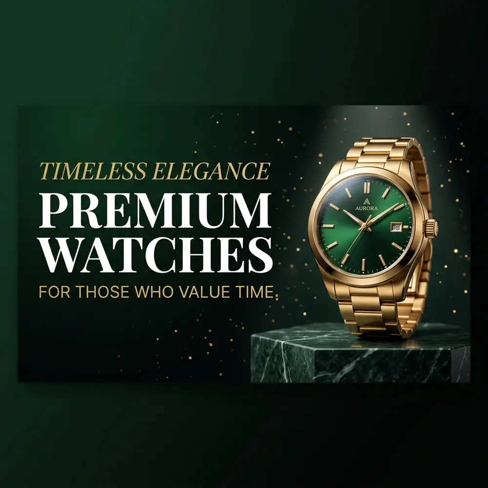 Premium Watches — Timeless Elegance